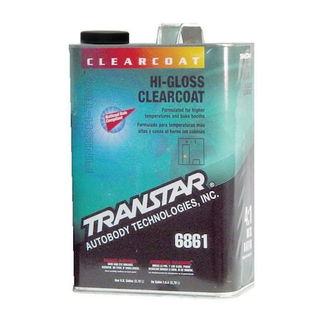 Transtar Autobody Technology Hi-Gloss Clearcoat, Gallon 6861